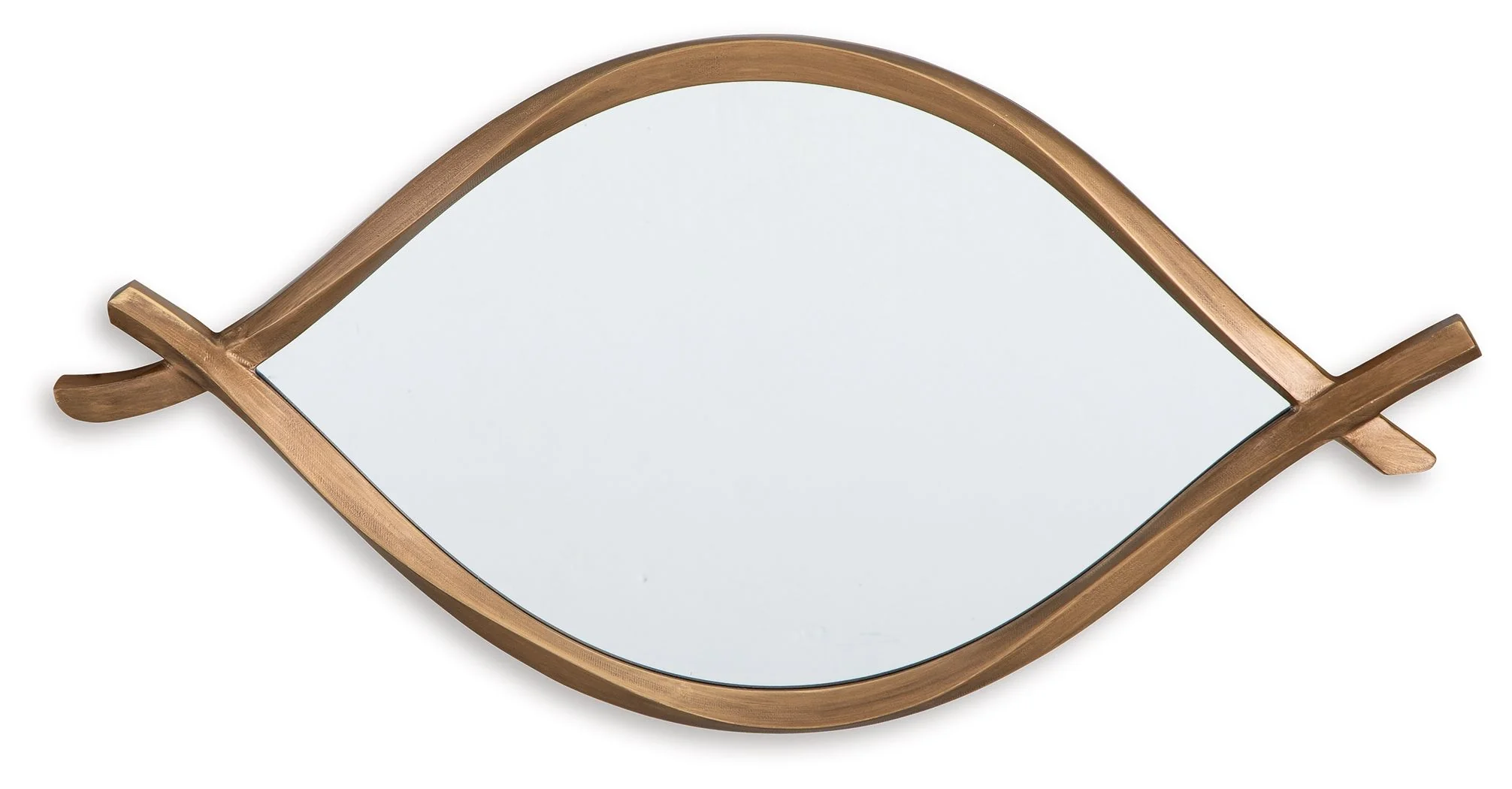 Bartner - Accent Mirror - Antique Gold Finish