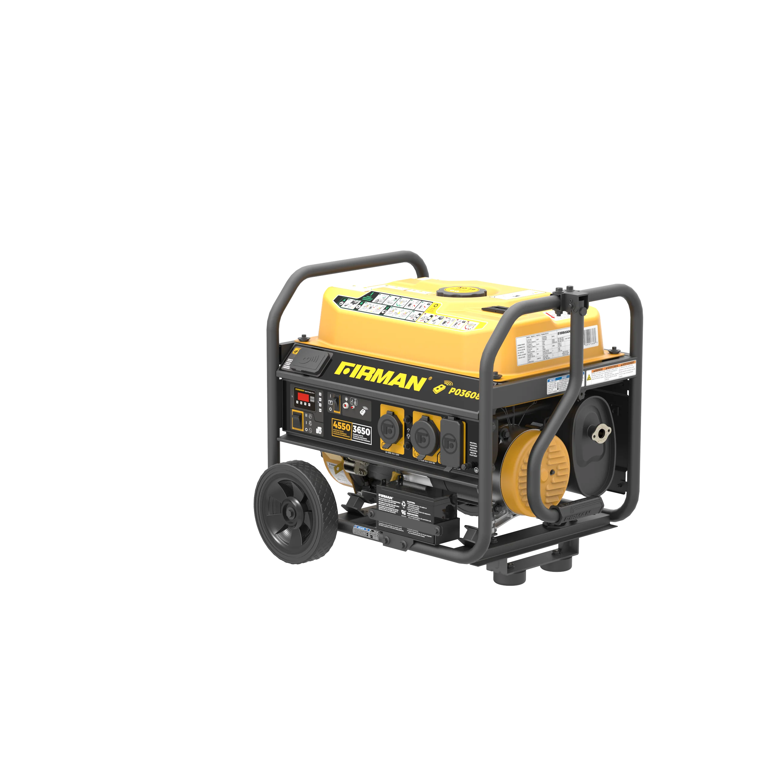 Gas Portable Generator 4550W  Remote Start 120V