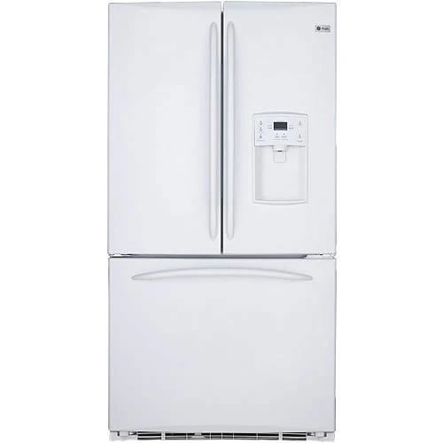220 Volt GE PFSE5NJYD WW 220 Volt 90 cm French Door White Color Refrigerator