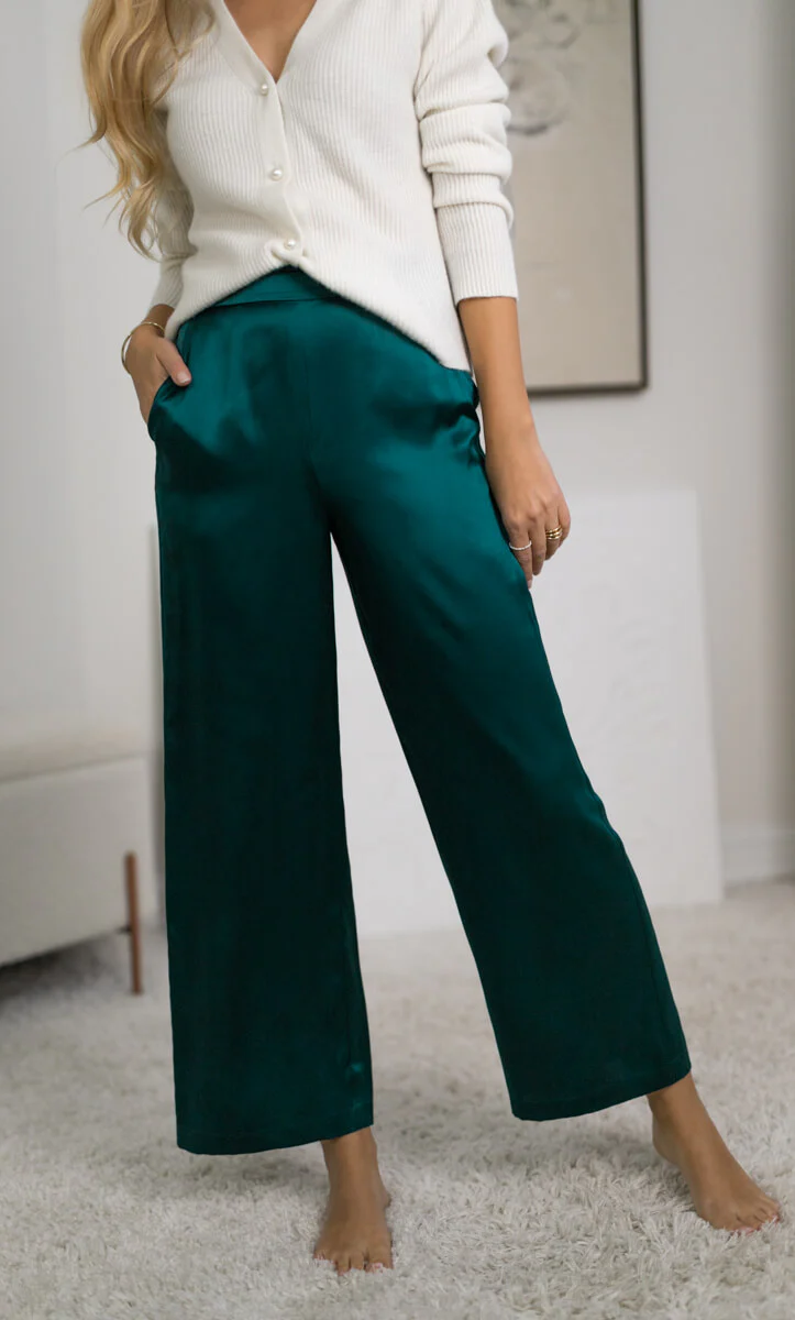 Vicenza Silk Pants