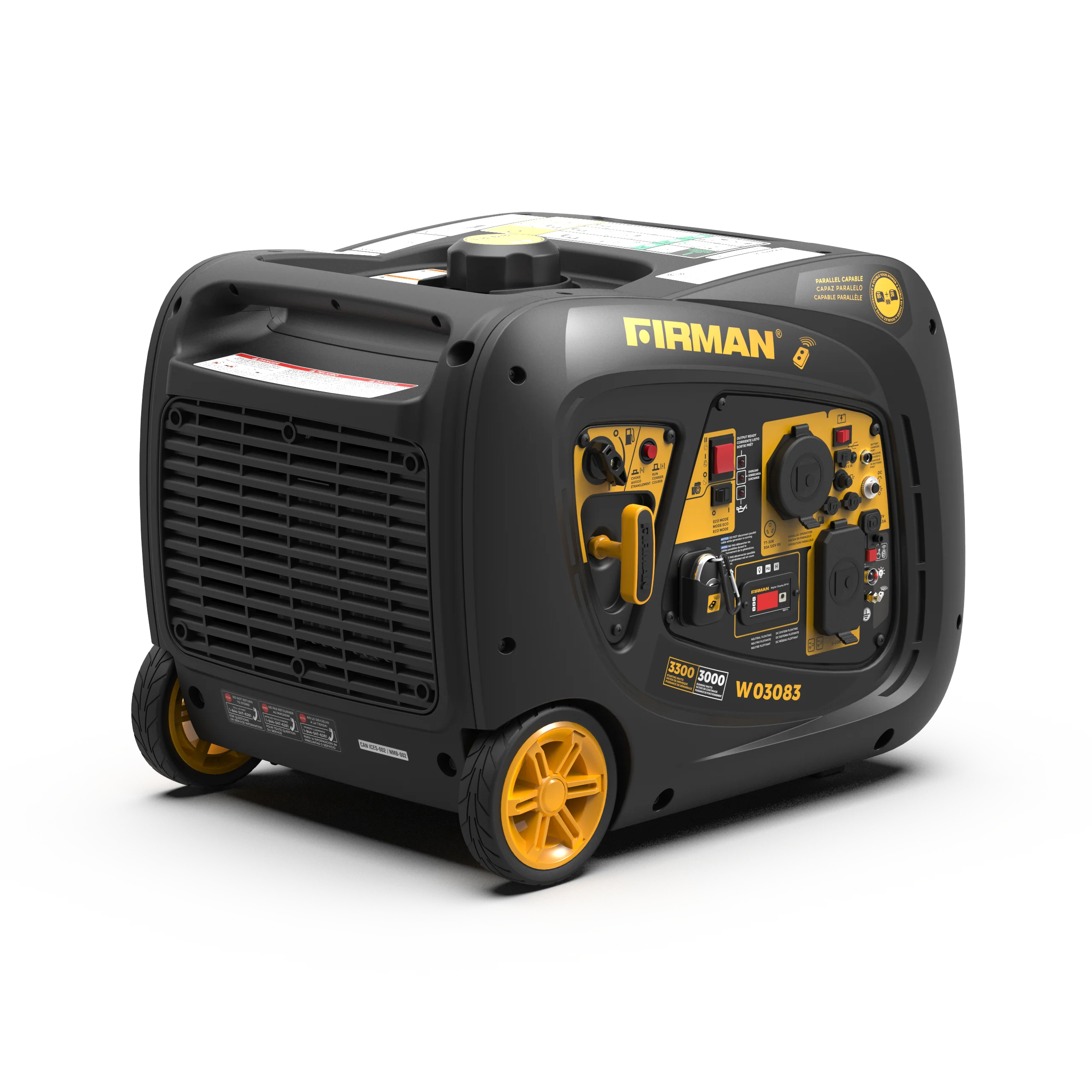 Refurbished Inverter Portable Generator 3300W Remote Start