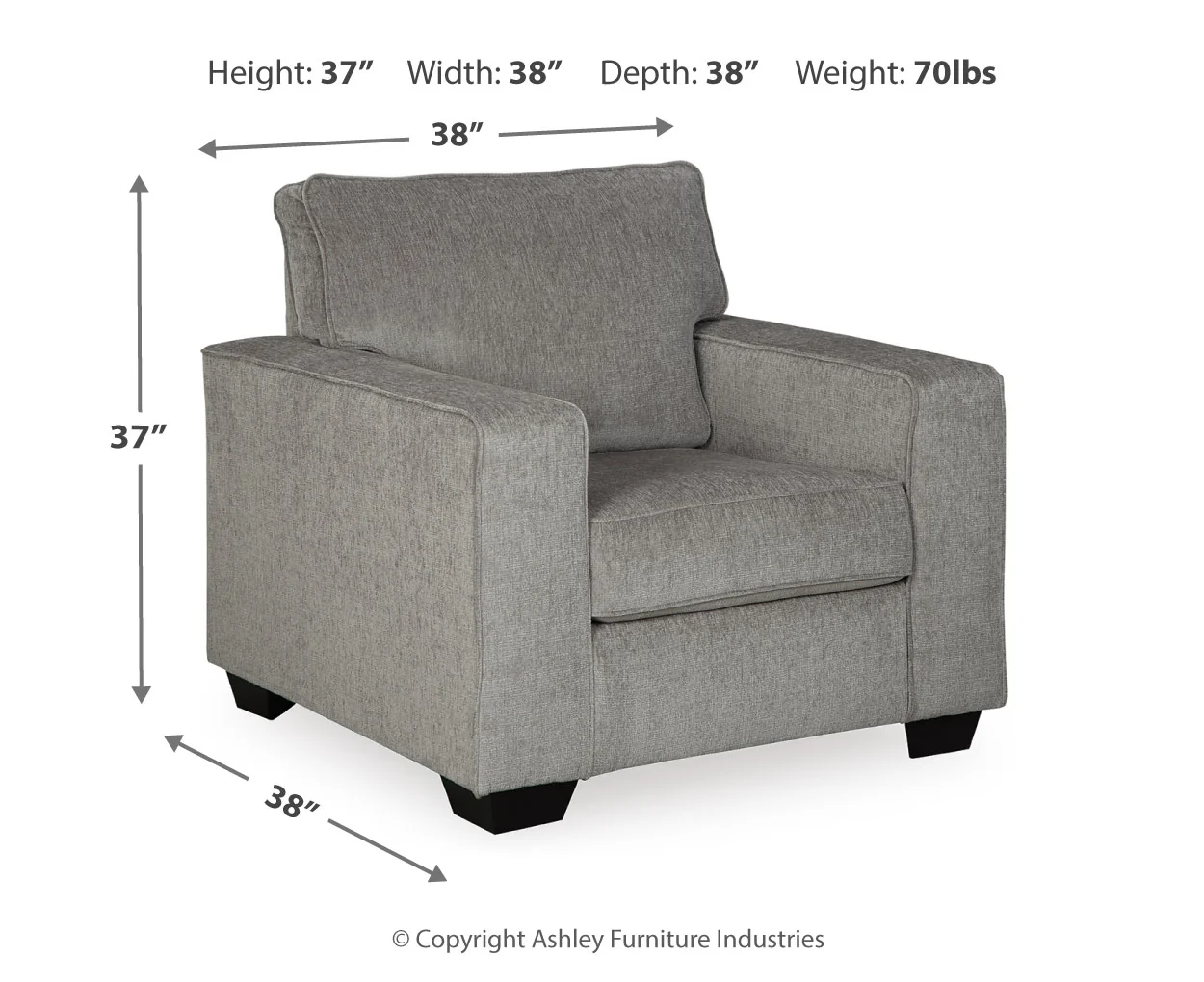 Altari Chair and Ottoman