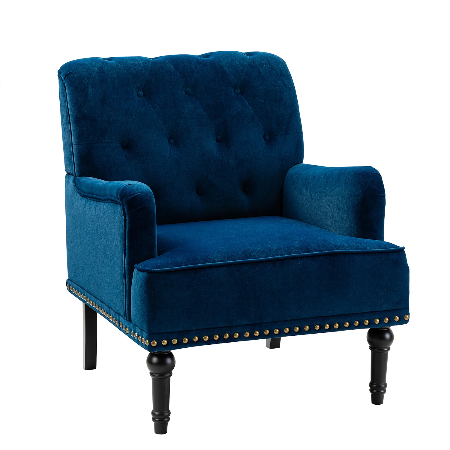 Battista Armchair in Navy