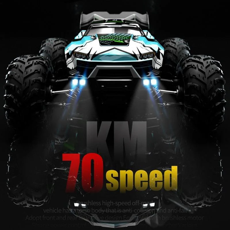 1/16 4WD 70KM/h High Speed 2.4G RC Car Brushless Motor Remote Control Racing Climbing Cars Drift Off Road Vehicle Toy for Adults