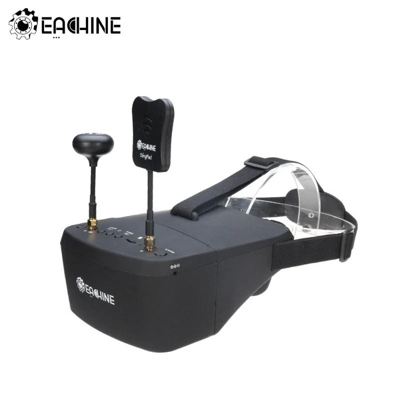Eachine EV800D FPV Goggle - 5.8G 40CH 5 Inch 800*480 Video Headset HD DVR Diversity FPV Goggles With Battery For RC Model