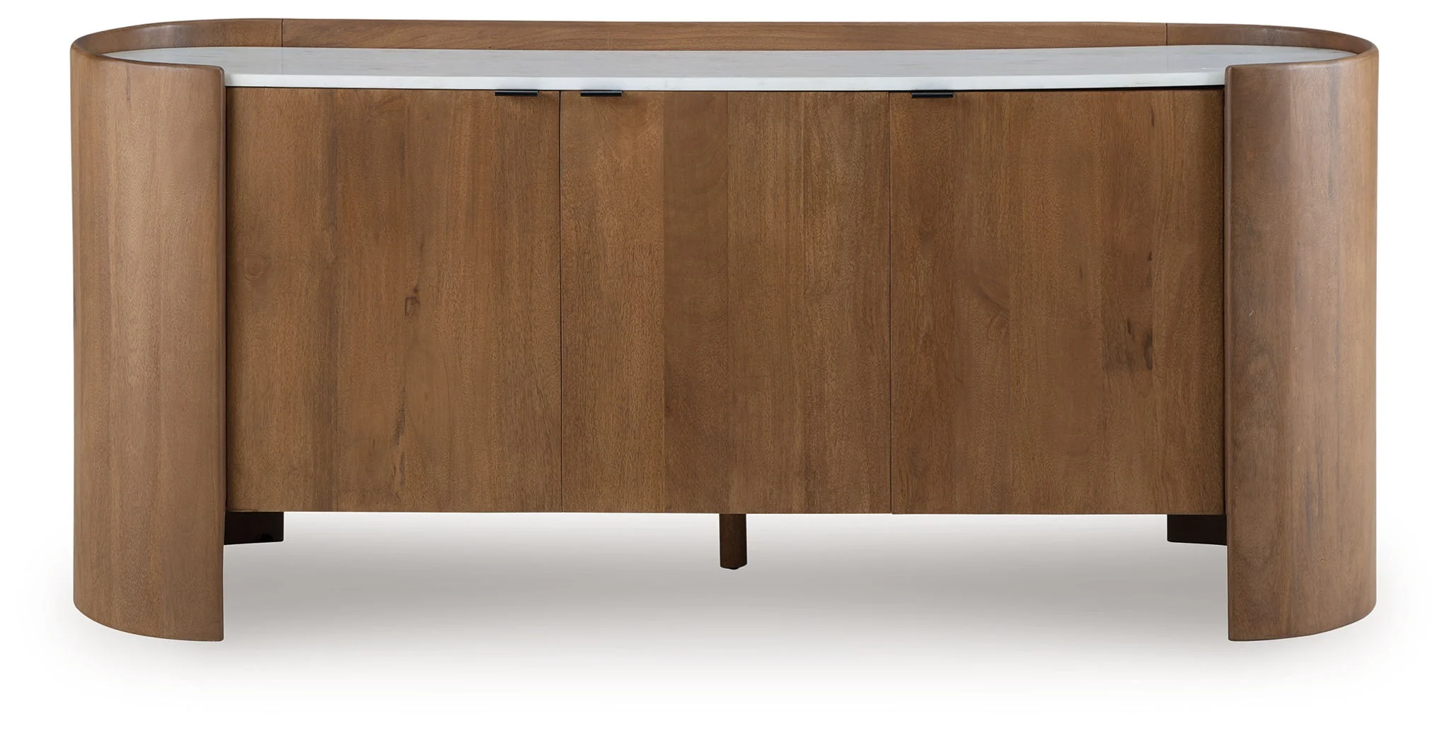 Fitzroy - Accent Cabinet - Brown / White