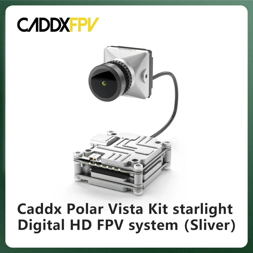CADDX FPV Polar Air Unit and CADDX Polar Vista Kit for DJI FPV Goggles V2 Starlight Digital HD FPV System 720p / 60fps Original