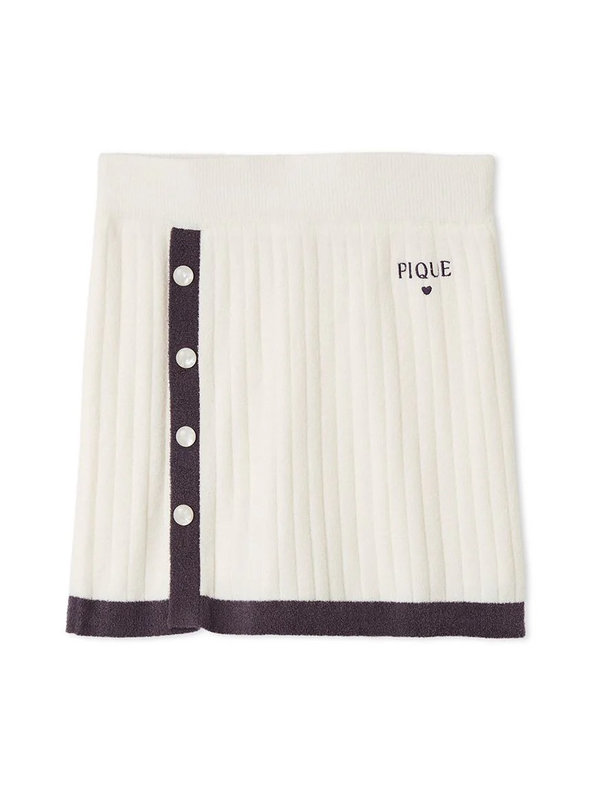 Smoothie Rib Skirt Pants