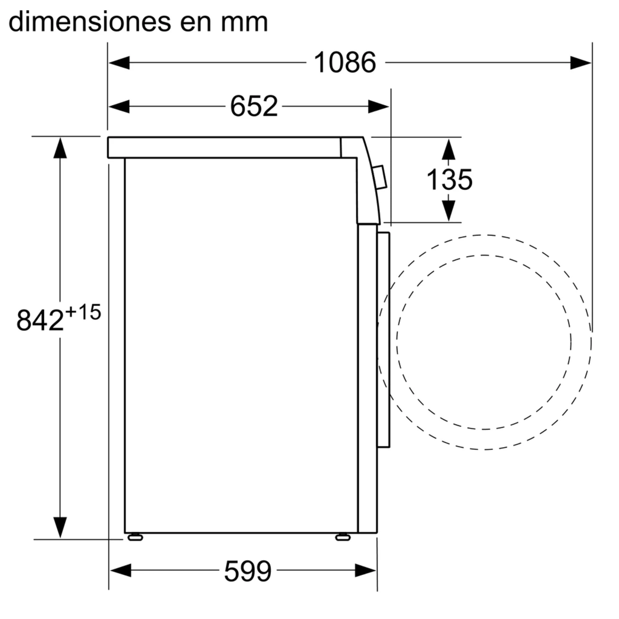 Bosch WTG86400WH 220 volt 50 hz Dryer Condensing 220v 240 volts self condensing 50hz