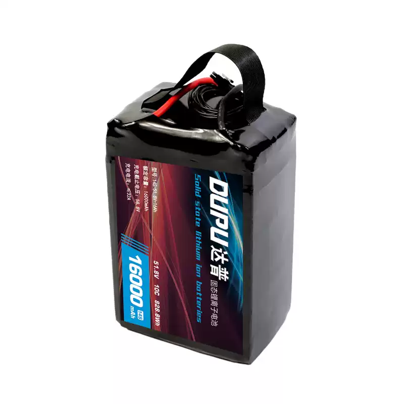 DUPU 14S 16Ah / 17.5Ah / 22Ah / 24Ah / 27Ah / 29Ah / 30Ah / 32Ah / 35Ah High-Density Solid-State Lithium Batteries for Heavy-Lift Drones