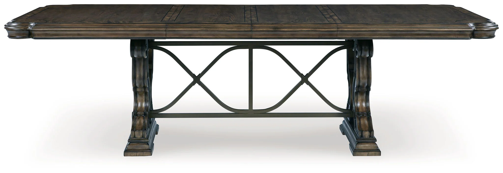 Maylee - Dining Extension Table - Dark Brown
