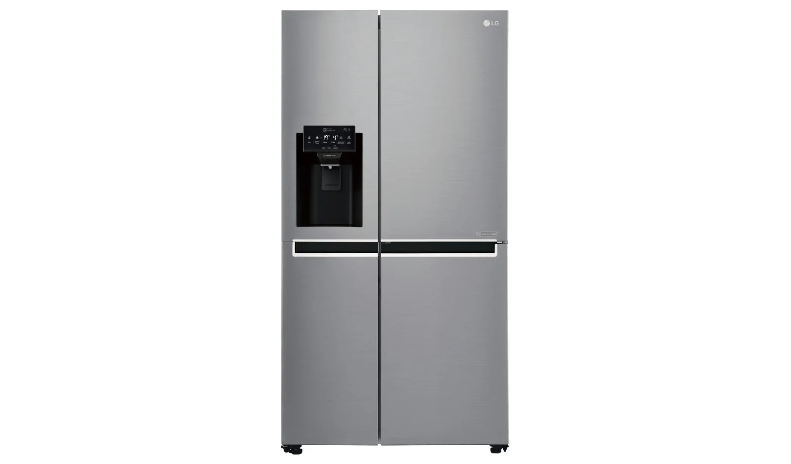 LG GSL760 / GCL247SLKV  220v Refrigerator Stainless Steel 24 Cu Ft Side by side With Ice and Water Refrigerator for 220 Volts 240 volt 50Hz