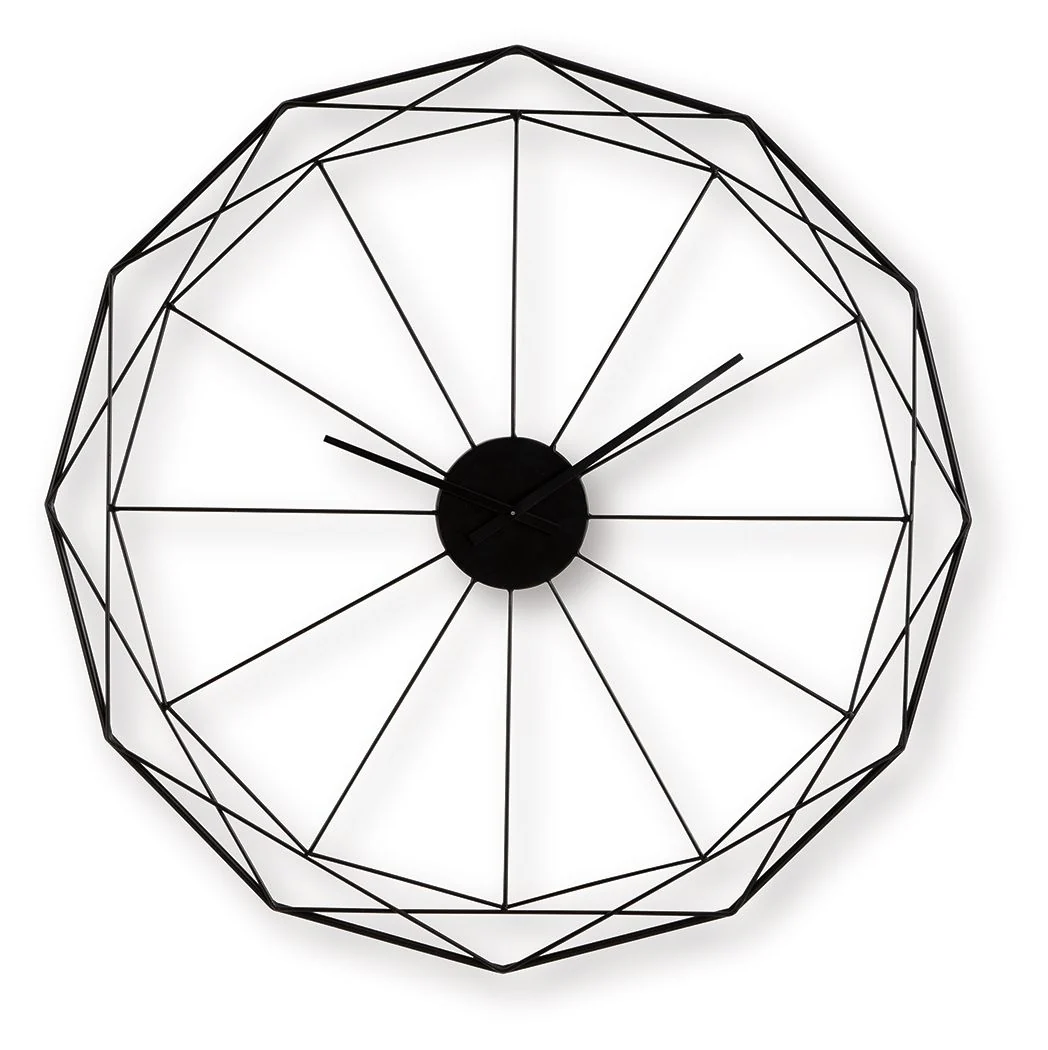 Arkthorne - Wall Clock - Black