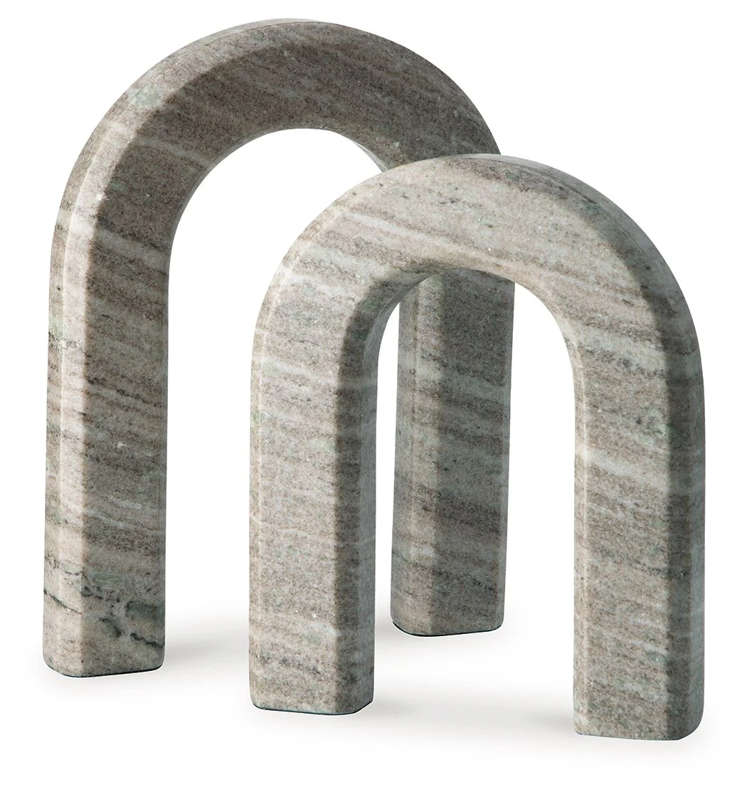Keithton - Sculpture Set (Set of 2) - Taupe