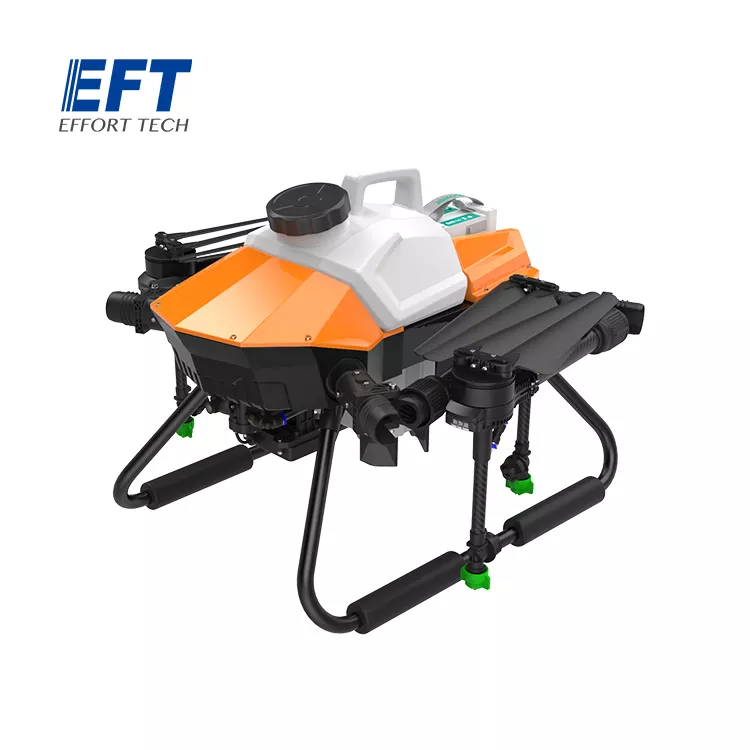 EFT G06 V2 - 4-Axis 6L Agriculture Drone For Spraying, Spreading With Hobbywing X6 Motor, JIYI K3A Pro FC, Skydroid T10, 12S Battery