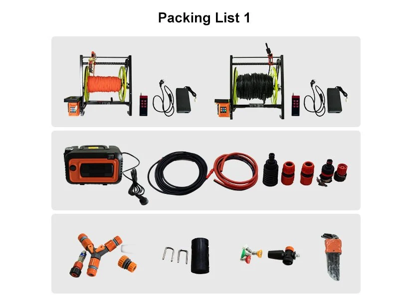 AearoClean P3(T50) Tethered Cleaning System for DJI M300/M350 Drone 3-10KG Payload Industrial Drone