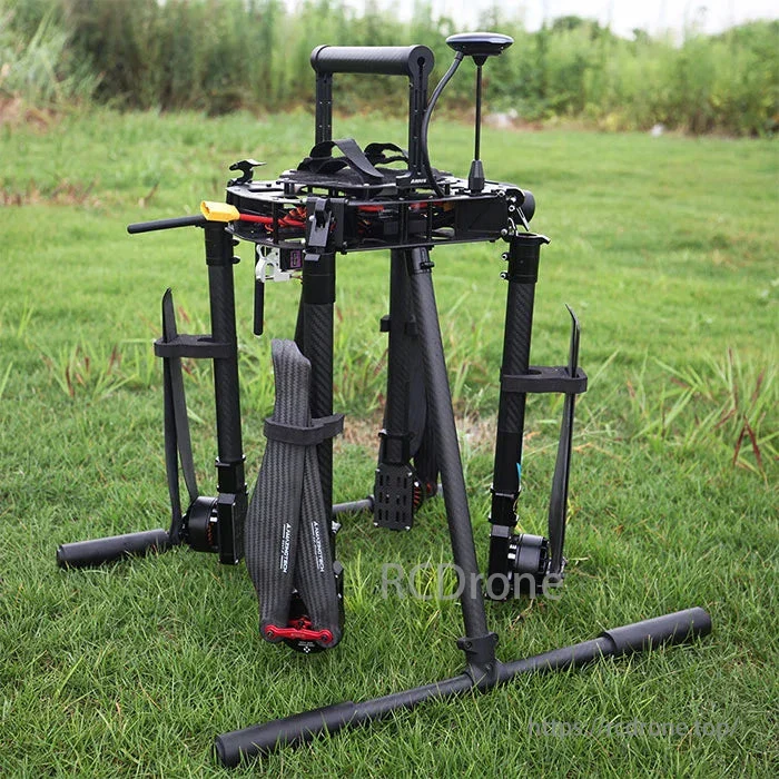 ARRIS M900 Industrial Drone - 4 Axis 1080P 60min 30KM Long Range Max Takeoff 10KG With CUAV Pixhack V5 Plus FC GPS Combo, Skydroid H12 For Security Inspection Aerial Photography