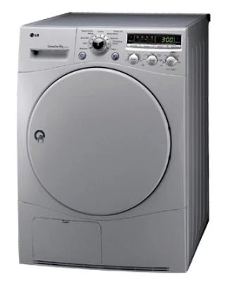 LG 220 volt Front Load Dryer Silver RC8066 220v 240 volts 50 hz