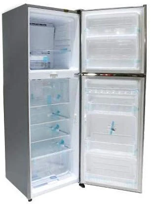 Sharp SJK-355E/SM30 220 volts Refrigerator 309 Liter Silver Two Door Model 220v 240 volt