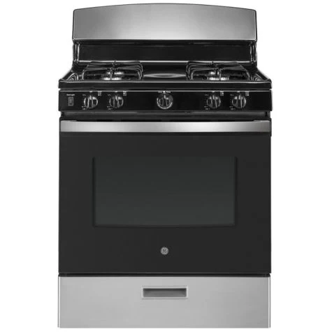 GE 220 volts gas range 4 burner 220v 240 volts 50hz 60hz gas cooker stove LP or Natural gas JGBS30220Vretss