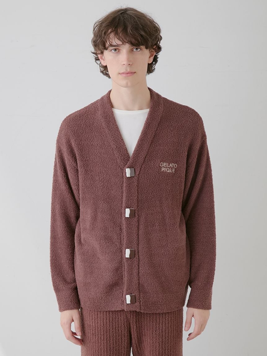 [MENS]Baby Moco Chocolate Button up Cardigan