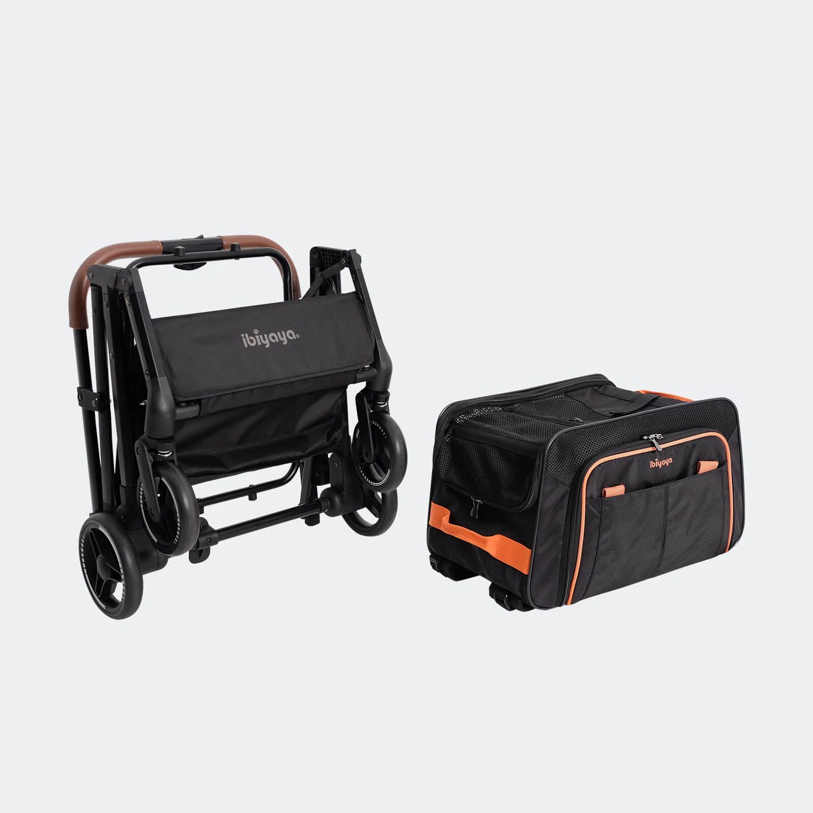 (Open-box item) JetPaw: 3-in-One Pet Stroller with Detachable Airline-Approved Carrier