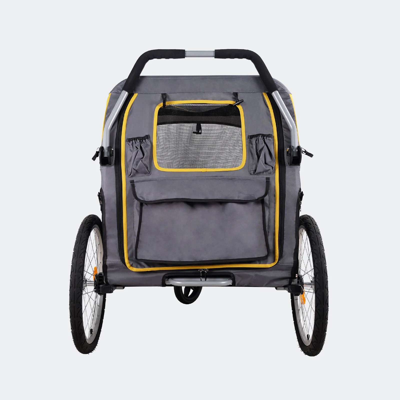 The Hercules Heavy-Duty Pro Pet Stroller-Bike Trailer, 3-Wheel Extra-Large Dog Stroller