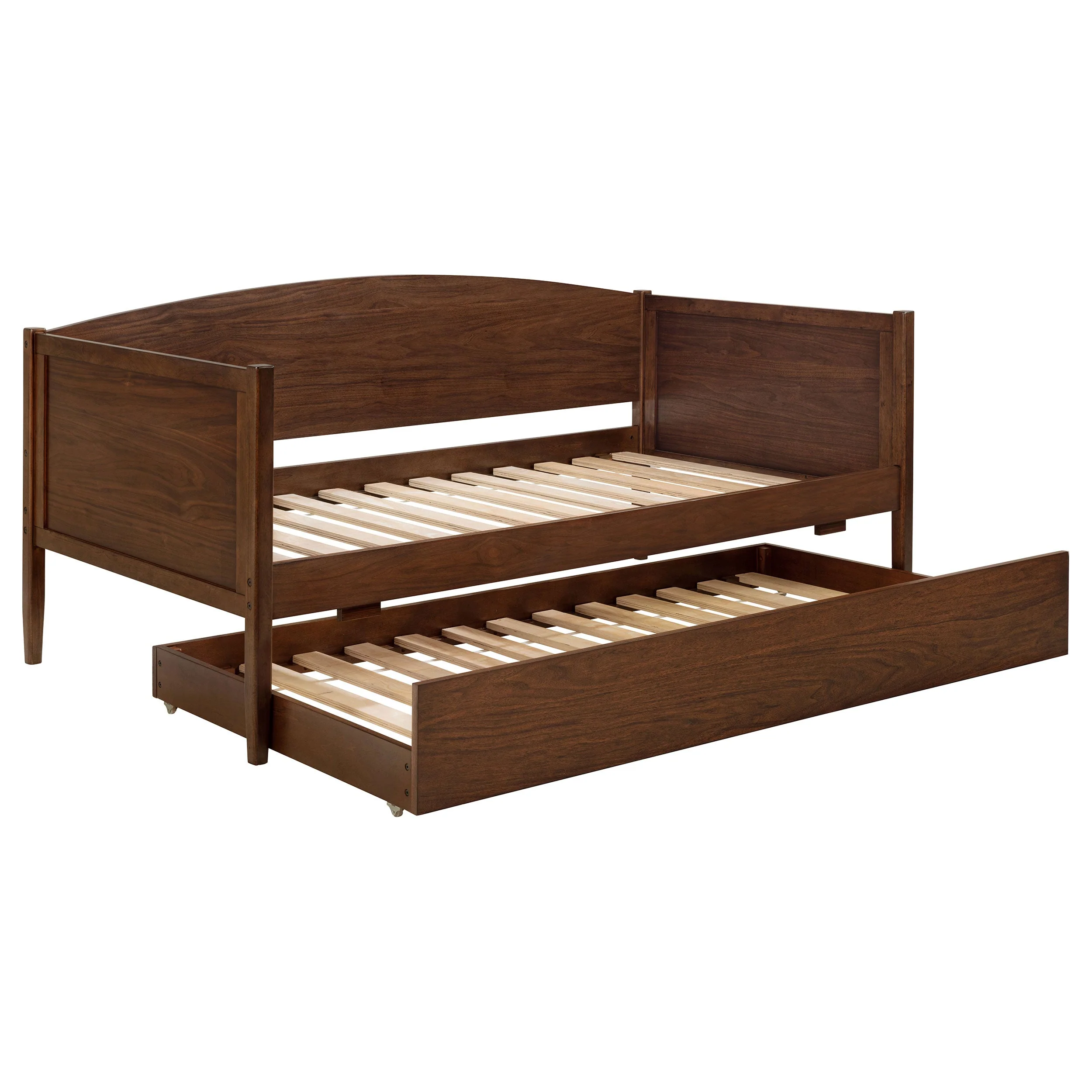 Bozeman Wood  Daybed With Trundle Medium Walnut