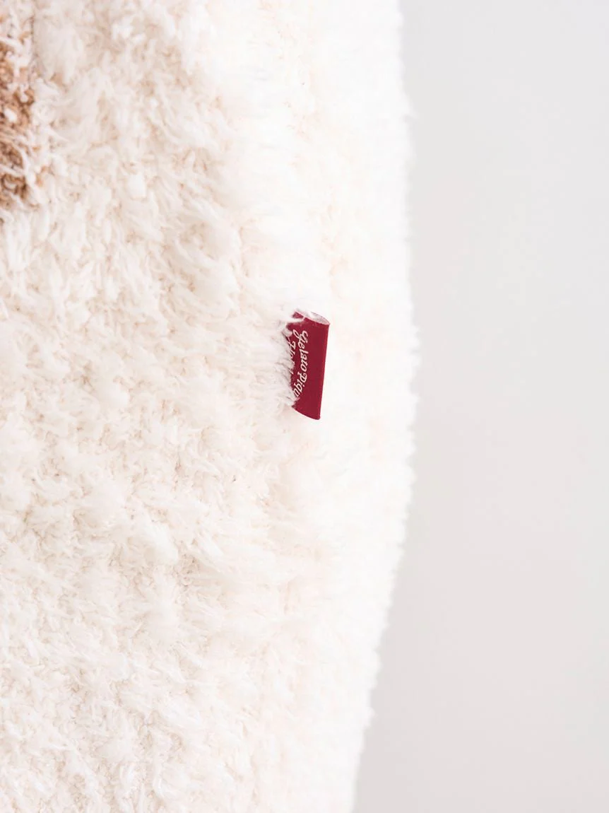 [HOLIDAY] Gelato Snow Bear Jacquard Shawl Cardigan