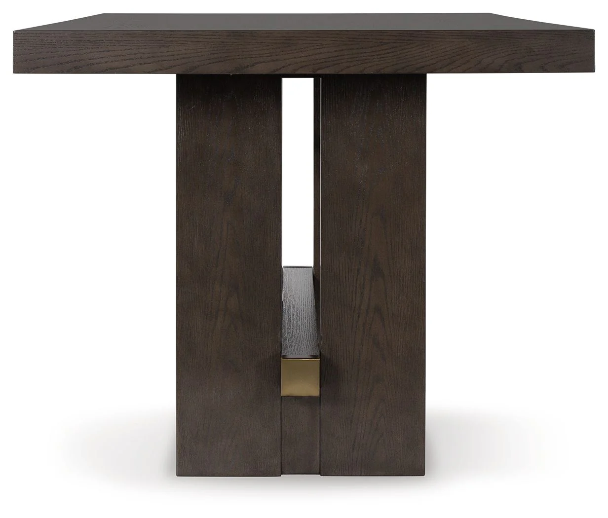 Burkhaus - Rectangular Dining Room Counter Table - Dark Brown