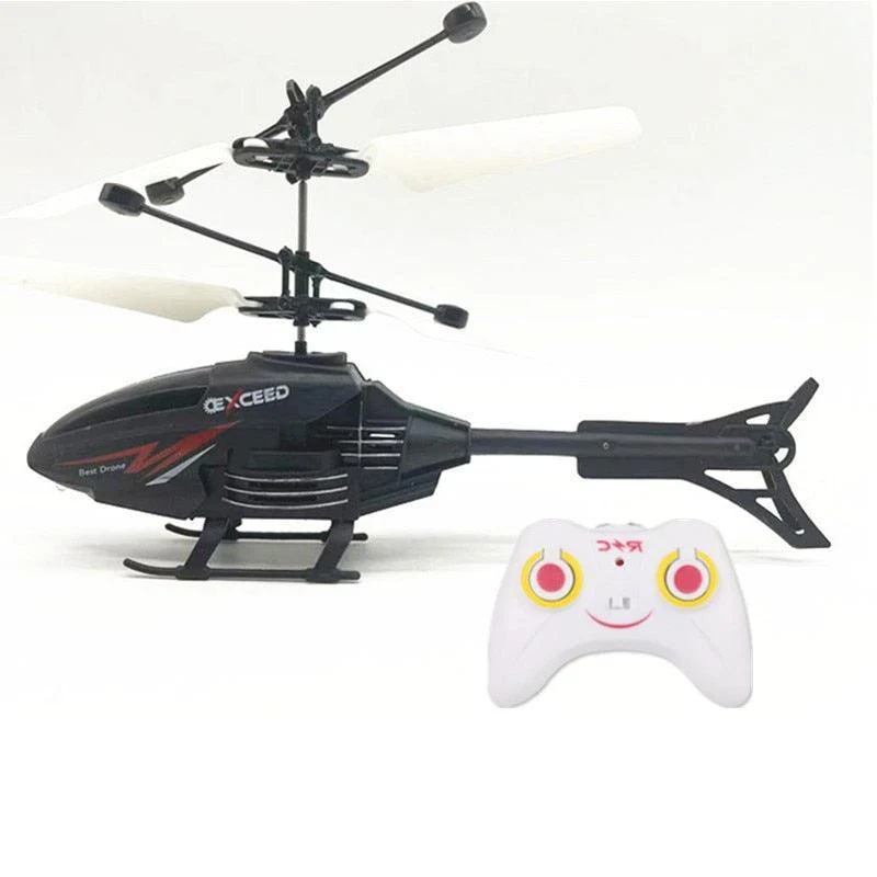 CY387 RC Helicopter - Two-Channel Suspension RC Helicopter Drop-resistant Induction Suspension Aircraft Charging Light Aircraft Kids Toy Gift for Kid