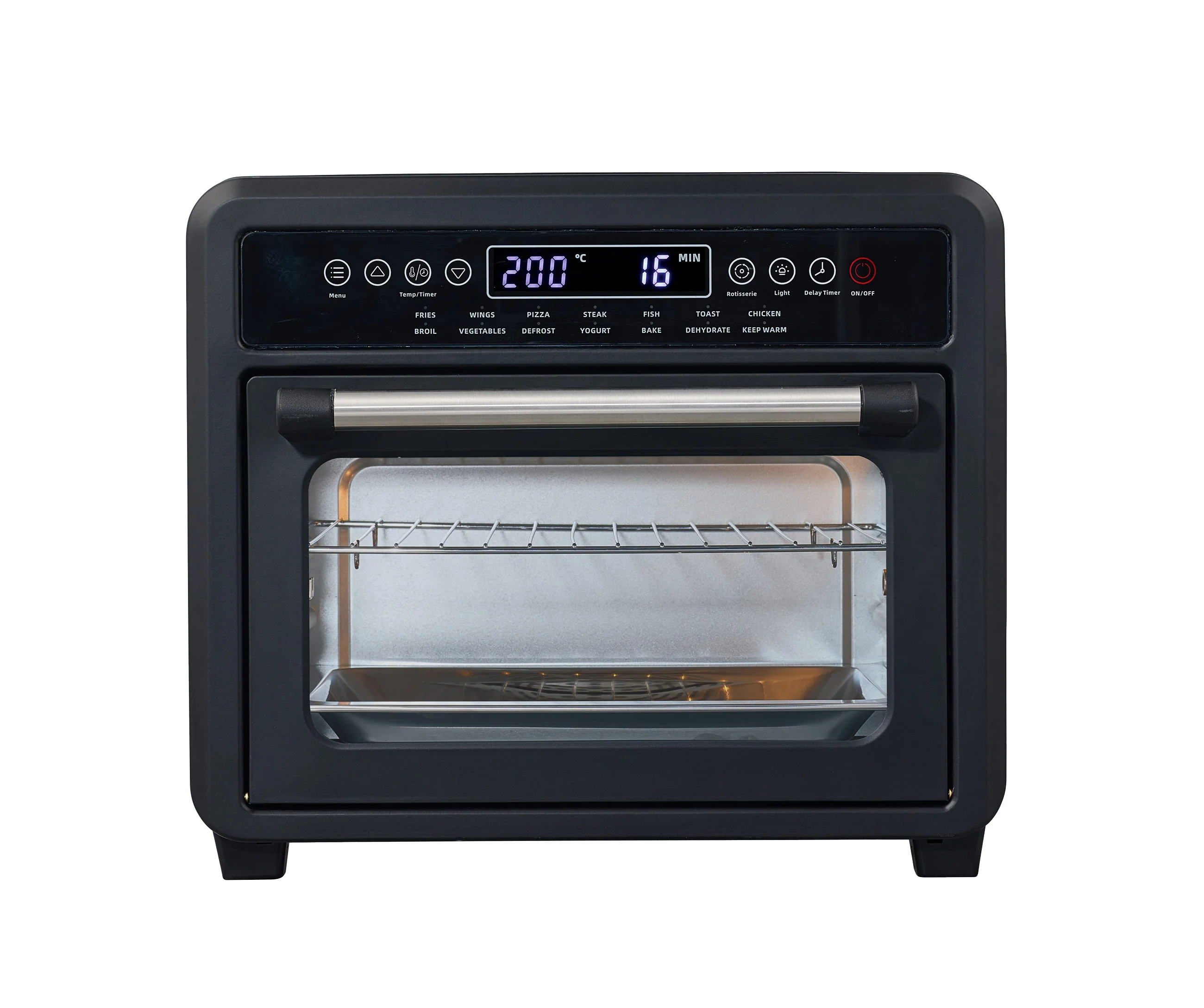 23L Digital Air Fryer Convection Oven with 12 Cooking Programs
