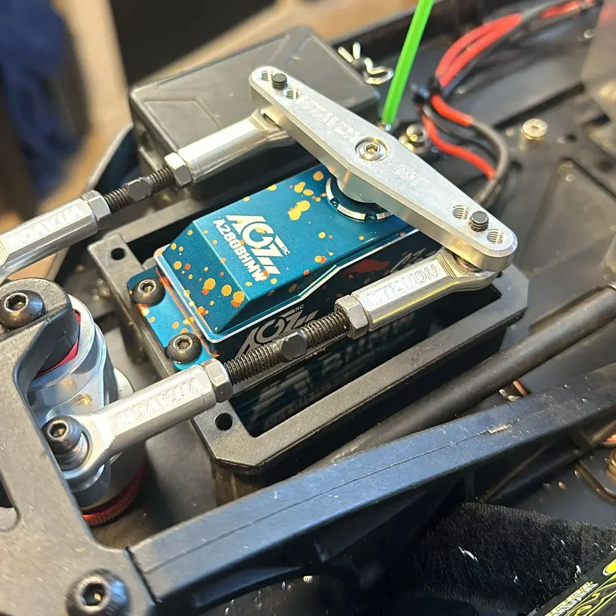 Anniversary Edition AGFRC A280BHMW - 78KG High Torque Waterproof Brushless For 1/5 Scale RC Racing Servo Large Aircraft Car Boat