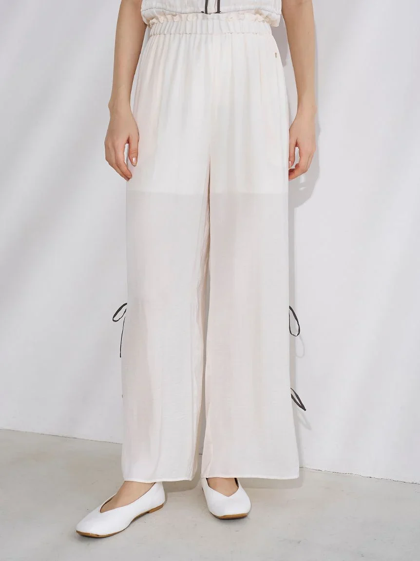Satin Airy Long Pants