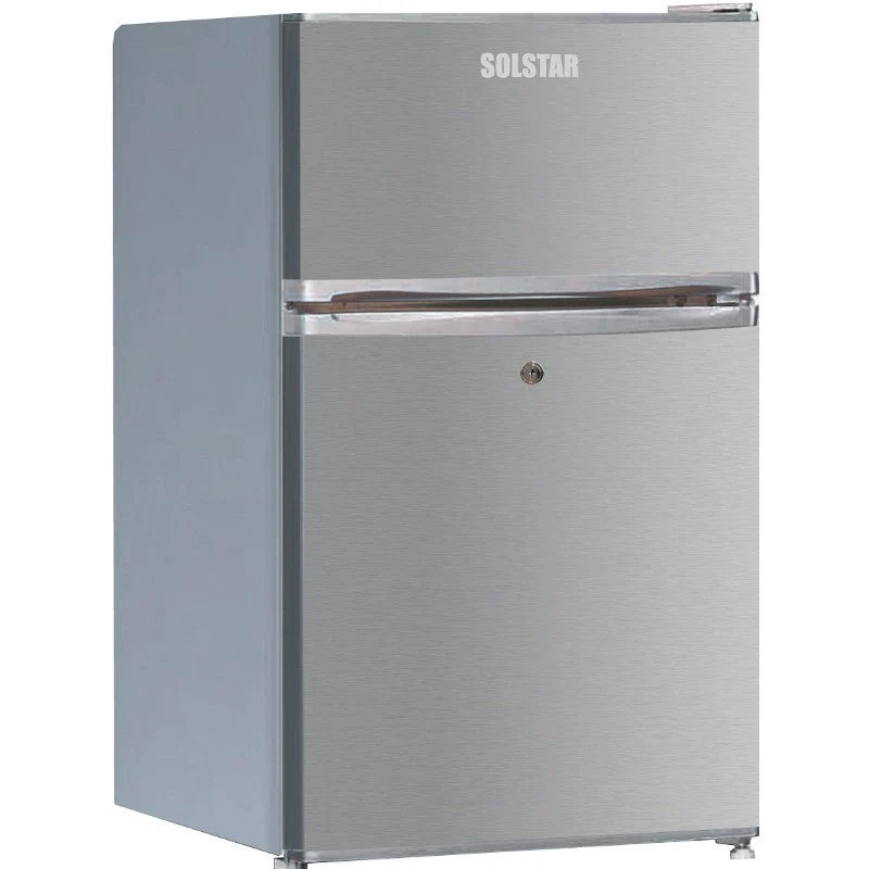 Dynastar RF135TDSS 220 volts refrigerator 2 door compact size 135 liter  4.5 cu ft 220v 240 volt