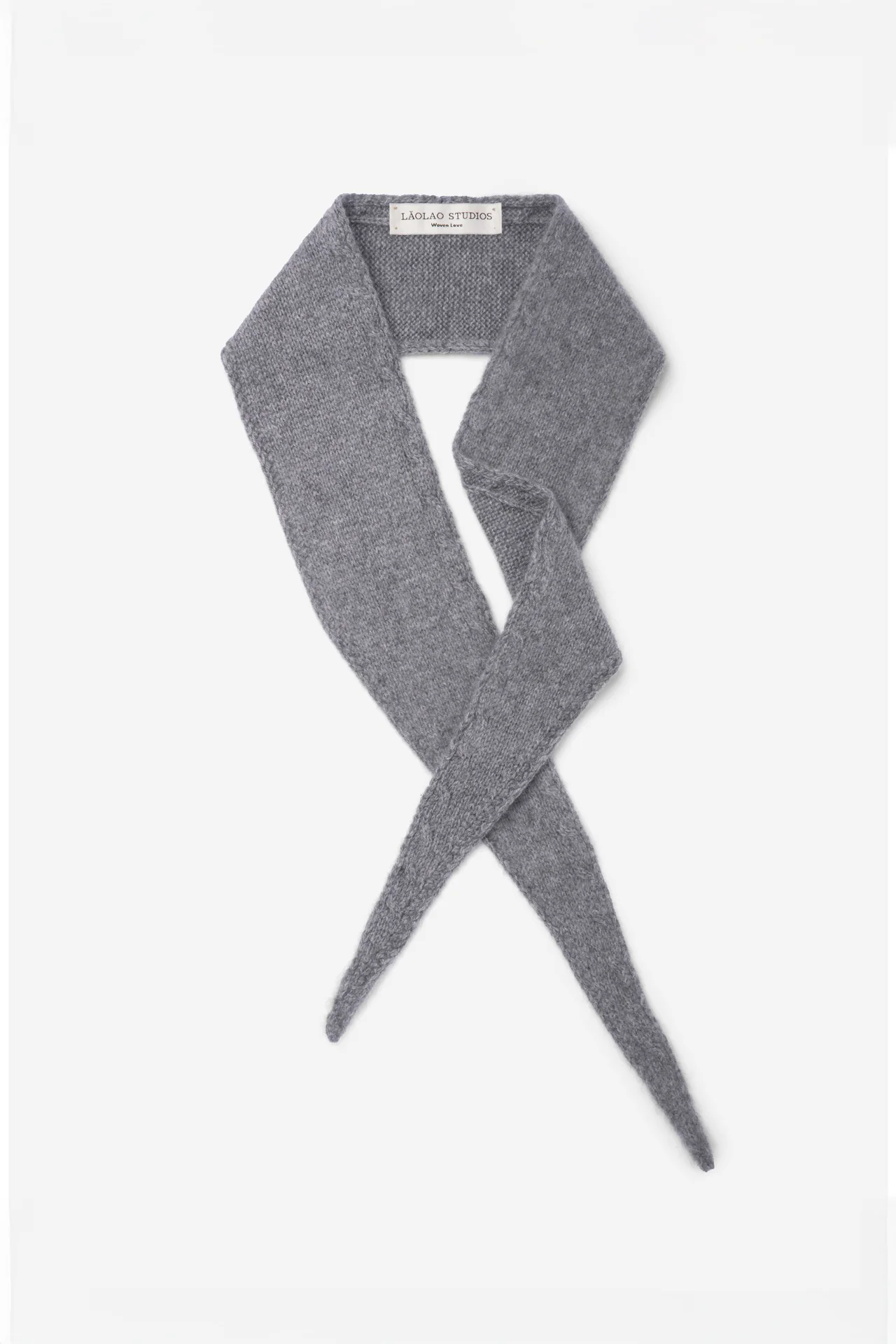 The Mini Scarf - Grey Melange