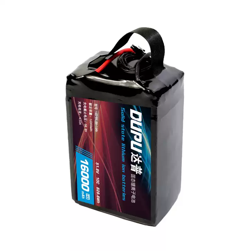 DUPU 14S 16Ah / 17.5Ah / 22Ah / 24Ah / 27Ah / 29Ah / 30Ah / 32Ah / 35Ah High-Density Solid-State Lithium Batteries for Heavy-Lift Drones