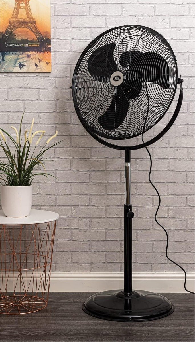 Dynastar Heavy Duty 20 inch 220 volt Fan powerful with height and speed adjustment PremIairEH1864 Fan 220v 240 volt
