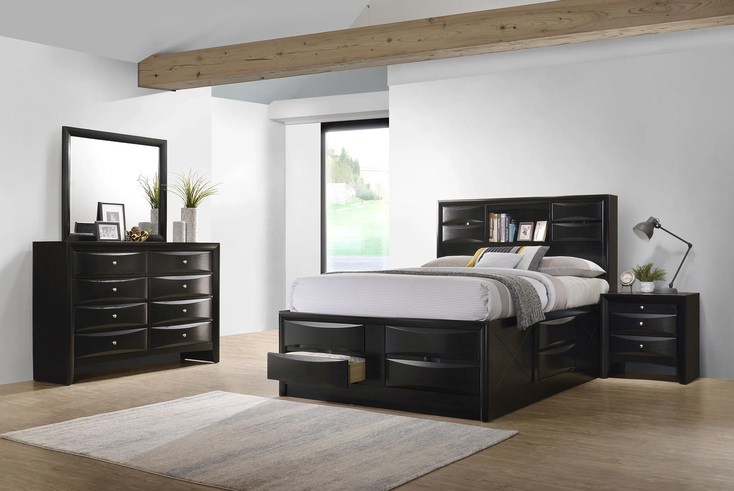 Briana Bedroom Set Black