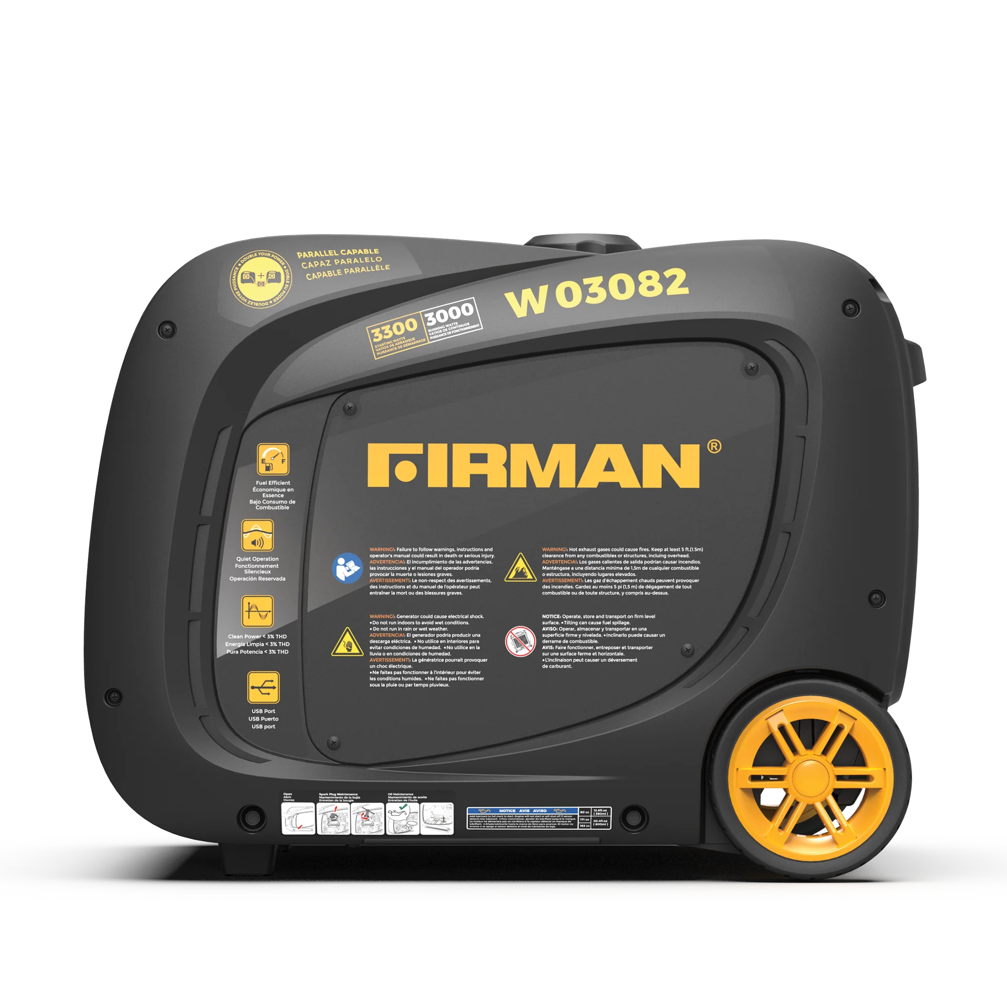 Inverter Portable Generator 3300W Electric Start