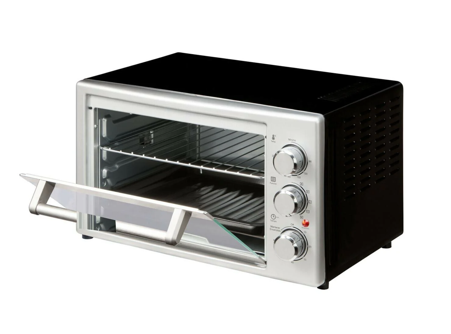 Daewoo 220 volt toaster oven DMO30Q/220v 30 liter Silver / Black  220v 240 volts 50 hz