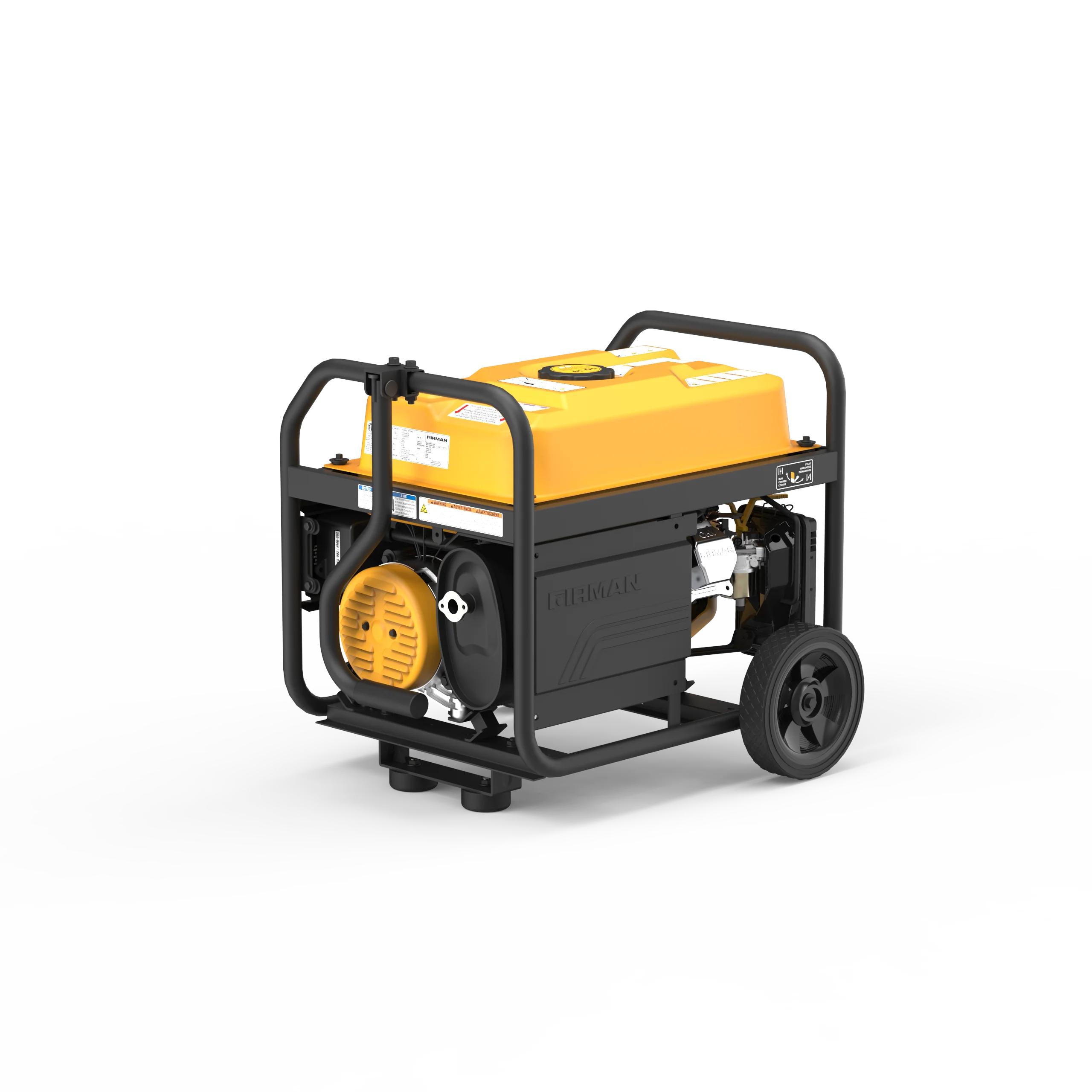 4550/3650 Watt Remote Start Gas Portable Generator cETL Certified With Wheel Kit