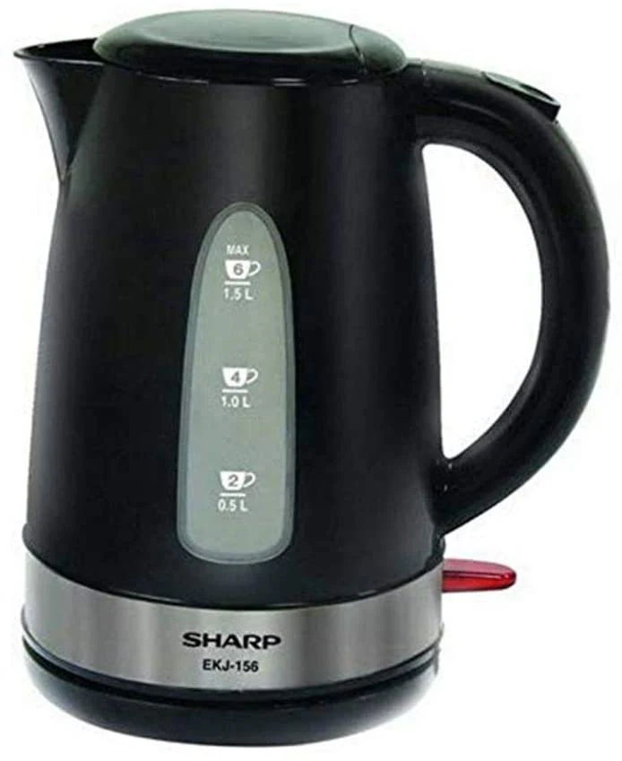 Sharp 220 volt Kettle SH-EKJ156 1.5 liter 2000 watts 220v 240 volts 50hz