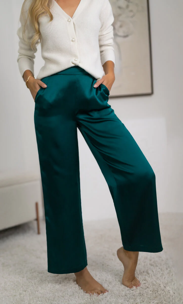 Vicenza Silk Pants