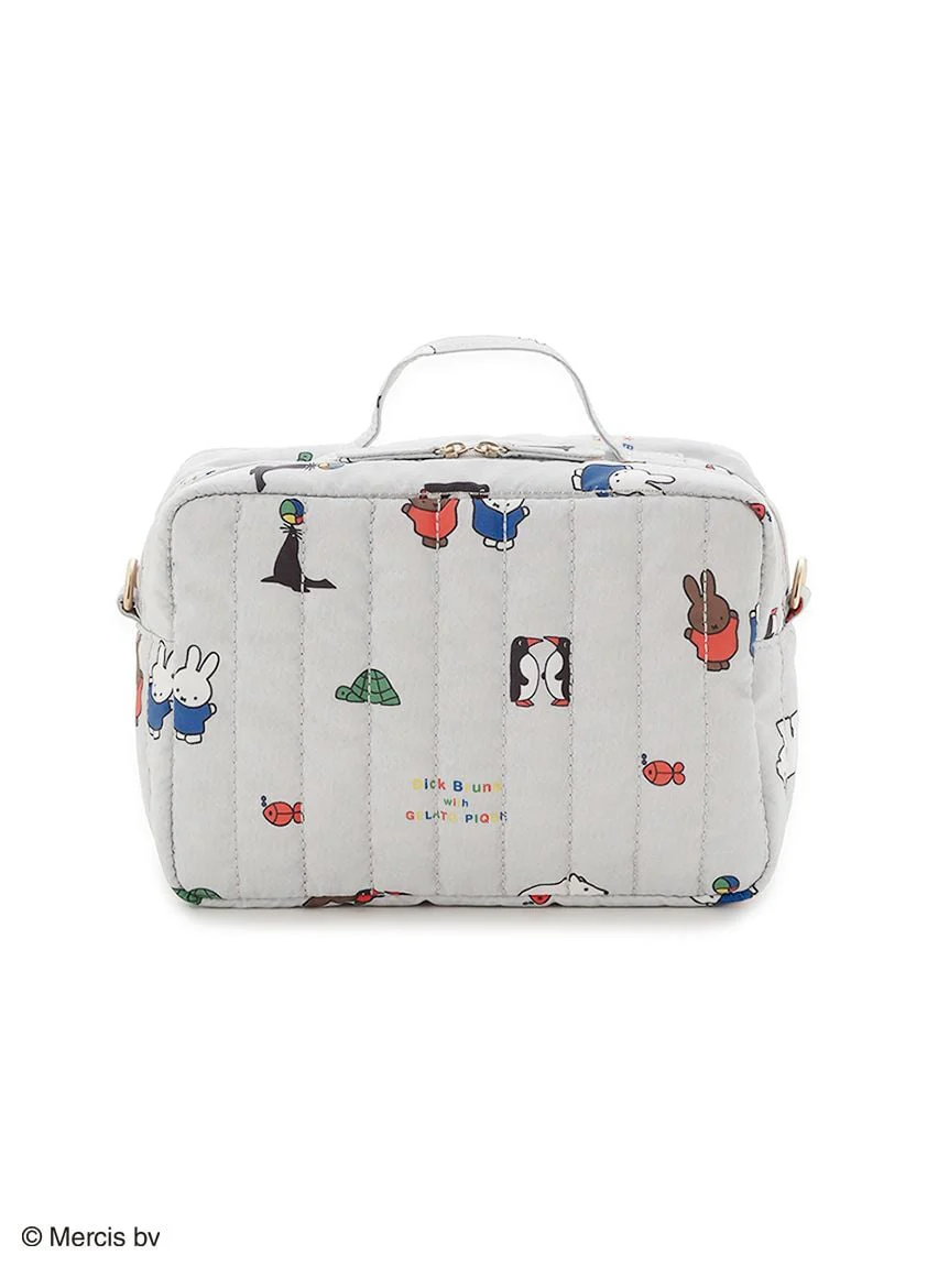 【Dick Bruna】[KIDS] Quilted All-Over Print Shoulder Bag