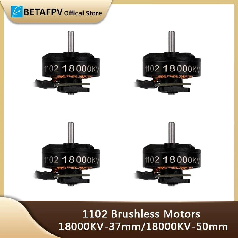 BETAFPV 1102 18000KV 1S 2S Brushless FPV Motor for 2.0 to 2.5 Inch Whoop / Toothpick Drones
