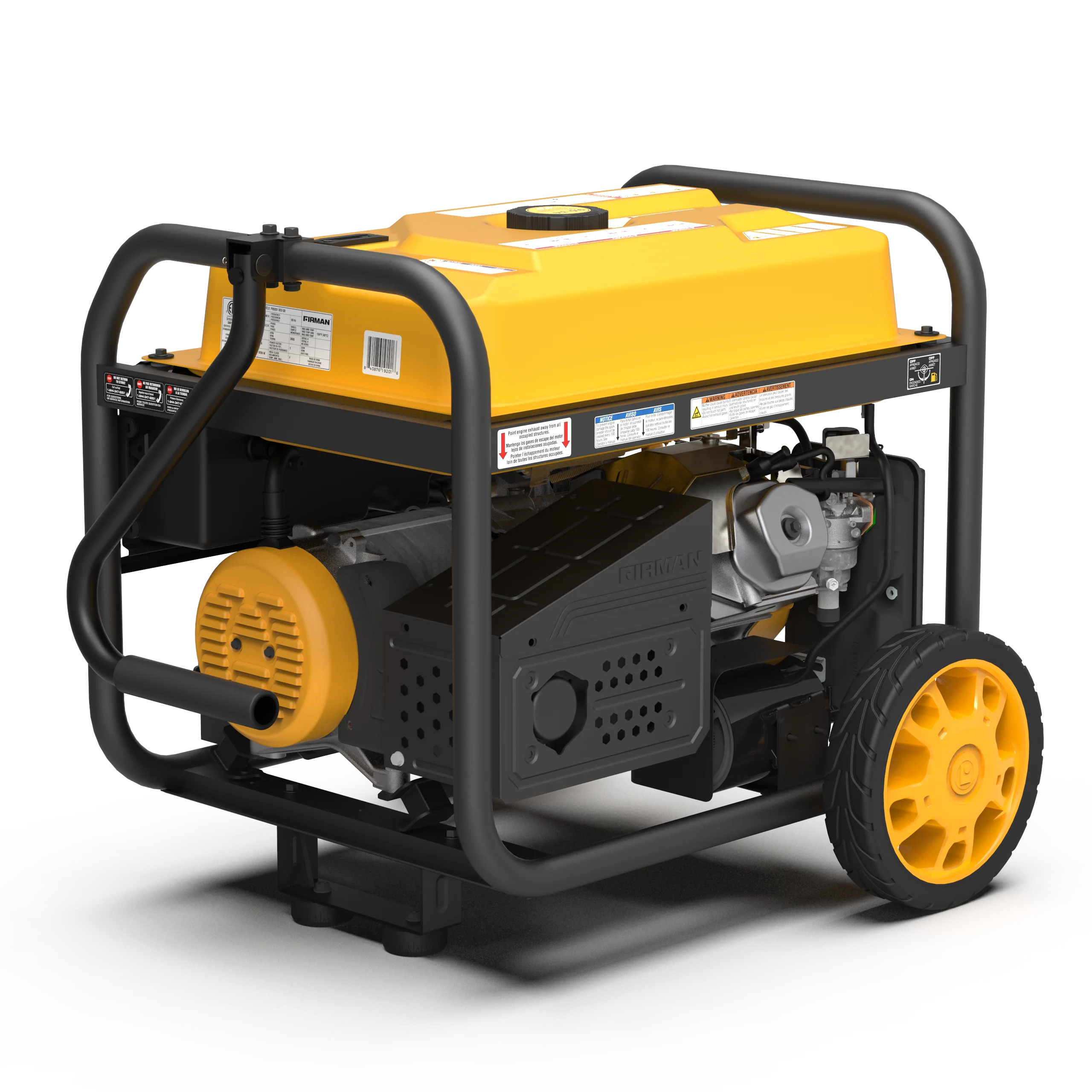 Gas Portable Generator 11400W Remote Start 120/240V with CO alert