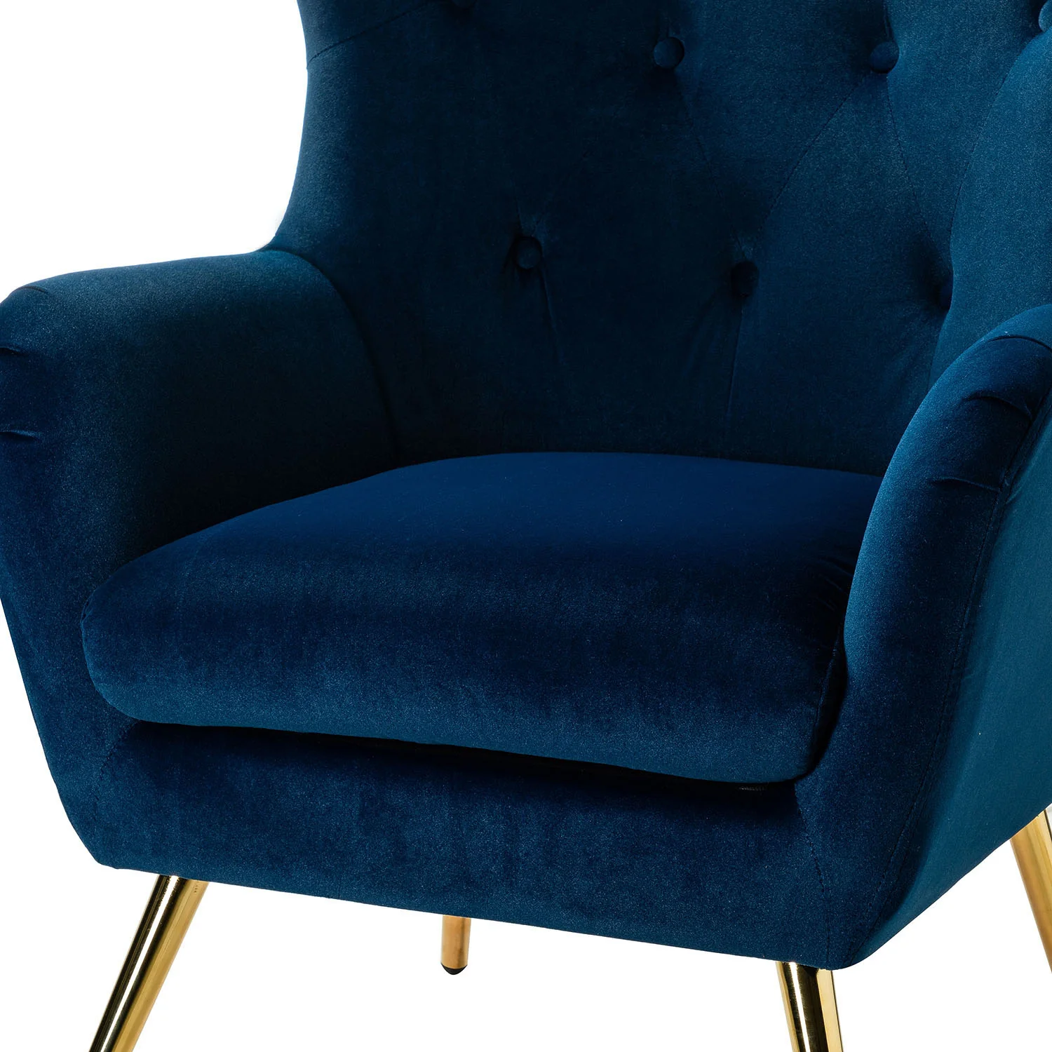 Arama Accent Chair in Navy