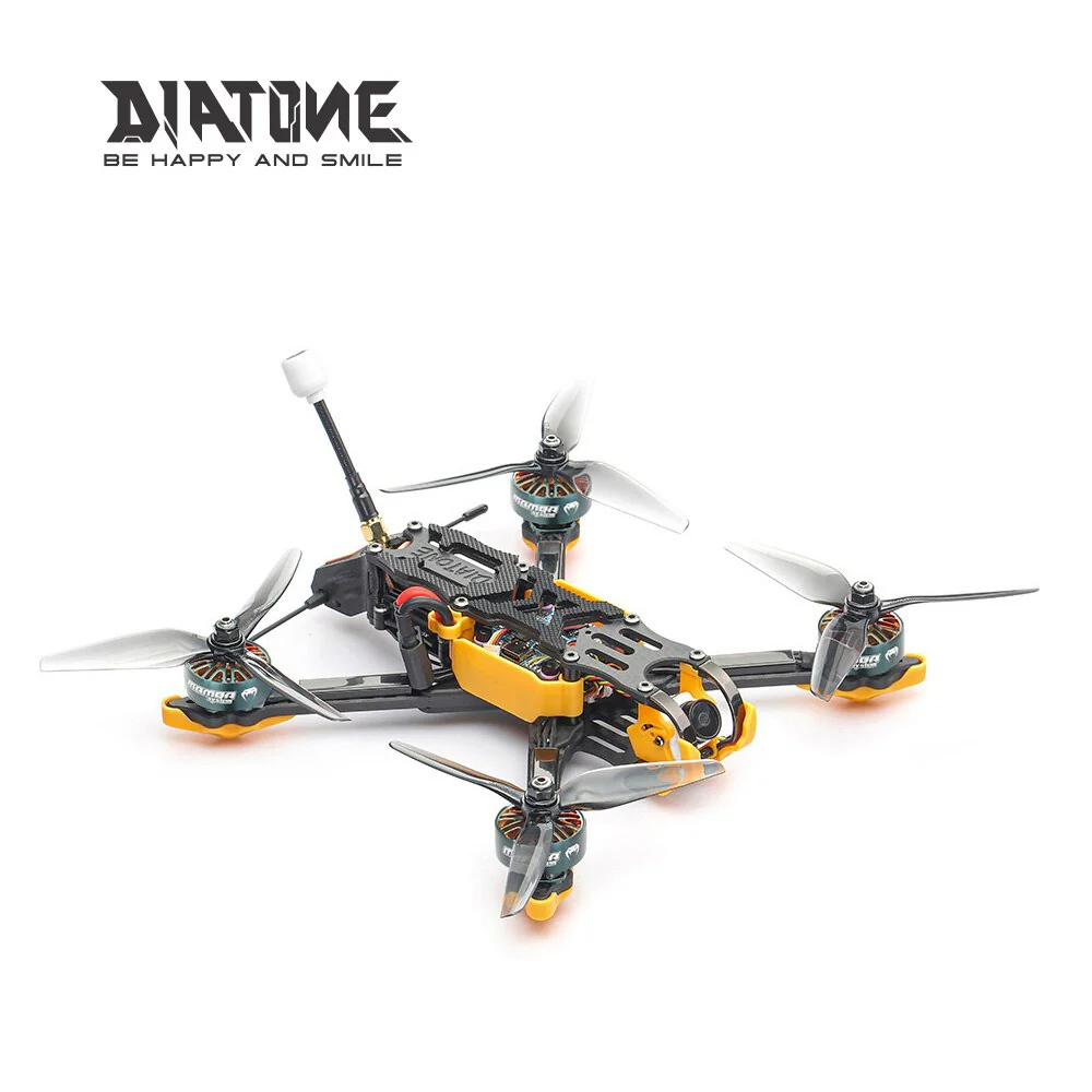 DIATONE Roma F5 V2. Version 4S/6S PNP FPV Drone - F722 APP FC/Flight Controller 50A 32bit Brushless Motor 2306.5 motor