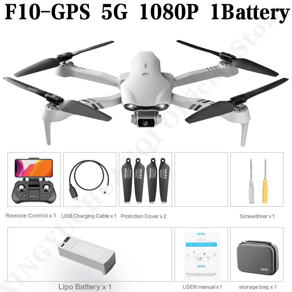 4DRC New 4K HD Dual Camera GPS 5G WIFI Wide Angle FPV Real-time Transmission RC Distance 2km Professional Drone Dron Gift Toys
